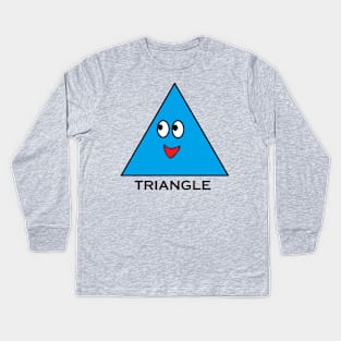 Triangle Kids Long Sleeve T-Shirt